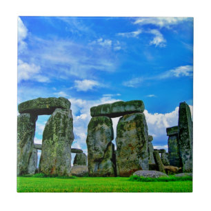 Azulejo De Cerâmica Stonehenge, Inglaterra