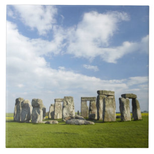 Azulejo De Cerâmica Stonehenge (por volta de 2500 a.C.), UNESCO Patrim