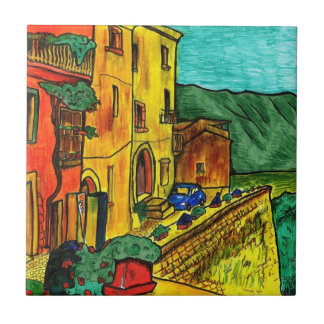 Azulejo De Cerâmica Strada di Artisti