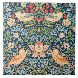 Azulejo De Cerâmica Strawberry Thief (por William Morris)