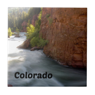 Azulejo De Cerâmica Stream no Colorado Rockies