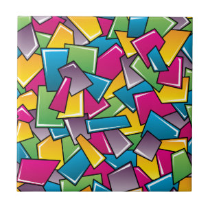 Azulejo De Cerâmica Street Squares