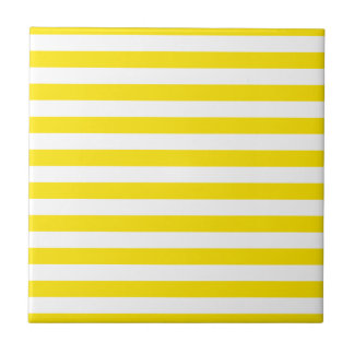Azulejo De Cerâmica Stripes Amarelas Horizontais