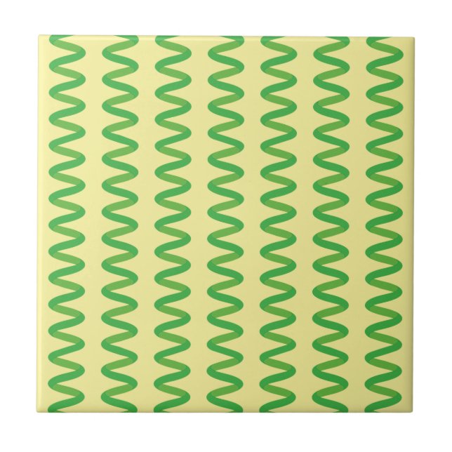 Azulejo De Cerâmica Stunning Spirulina Ceramic Tile (Frente)