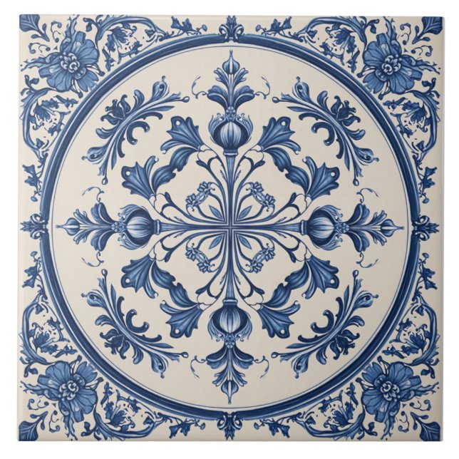 Azulejo De Cerâmica style delft 13 (Frente)
