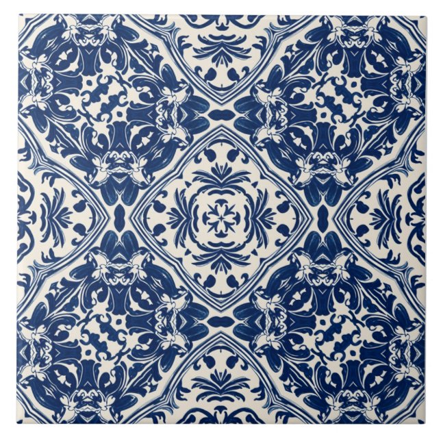 Azulejo De Cerâmica style delft 3 (Frente)