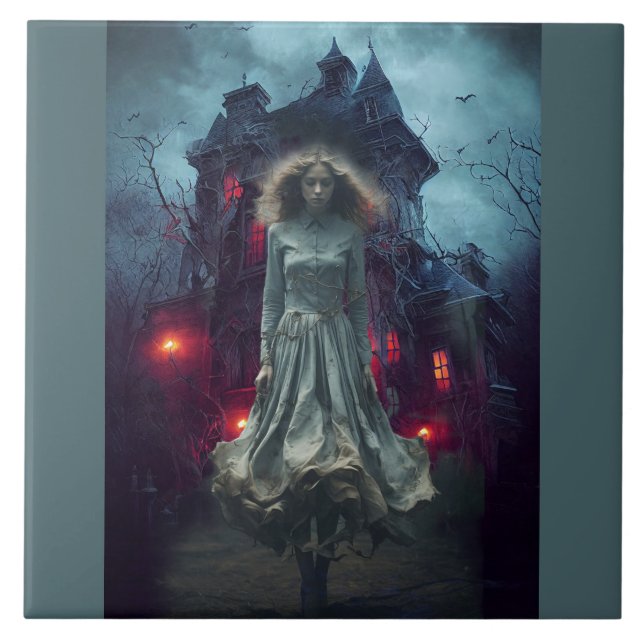 Azulejo De Cerâmica Sua Vida Gloomy (Frente)