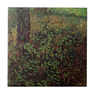 Azulejo De Cerâmica Sub-bosque por Vincent van Gogh