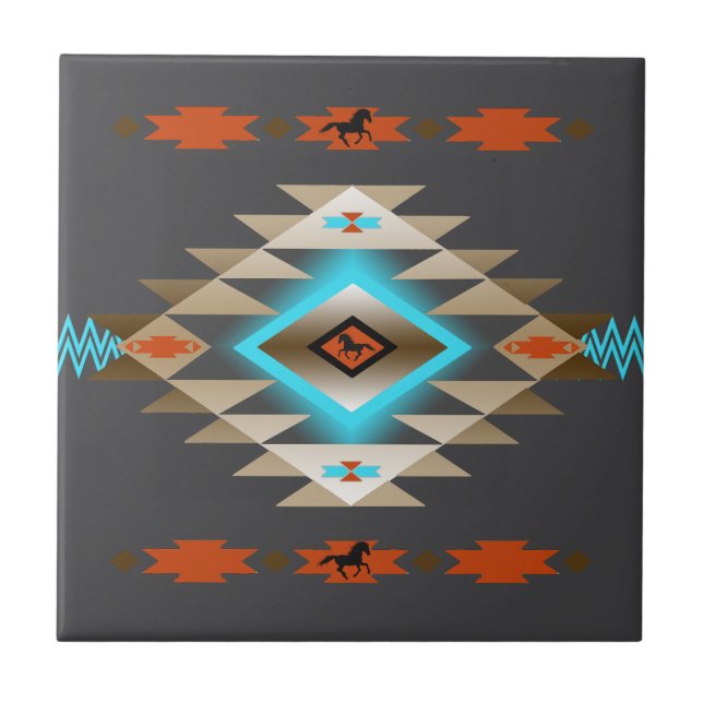 Azulejo De Cerâmica Sudoeste 3, cor alterável (Frente)