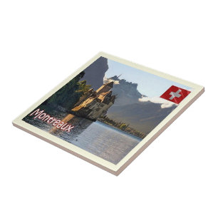Azulejo De Cerâmica suiça zCH029 MONTREAUX -