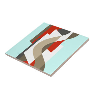 Azulejo De Cerâmica SUISSE: Art deco moderno: Escritório dos anos