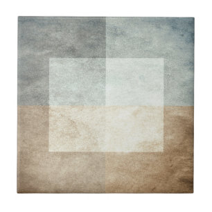 Azulejo De Cerâmica sujo aguarela-como o abstrato do gráfico