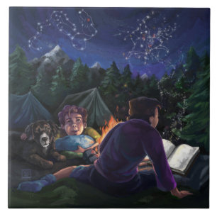 Azulejo De Cerâmica Summer Knights