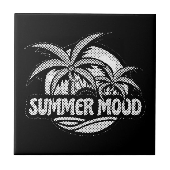 Azulejo De Cerâmica Summer Mood (Frente)