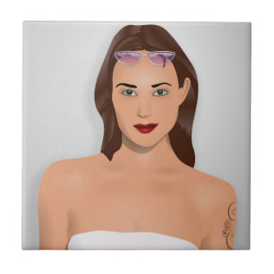 AZULEJO DE CERÂMICA SUMMMER GIRL