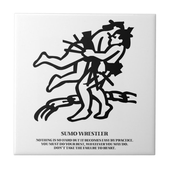 Azulejo De Cerâmica Sumo (Frente)