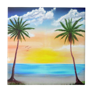 Azulejo De Cerâmica Sunrise Beach