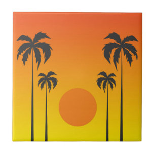 Azulejo De Cerâmica Sunset