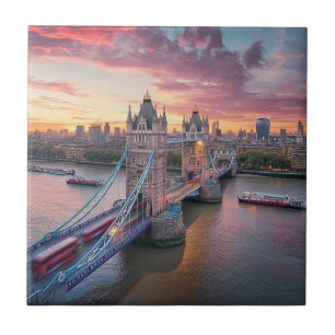 Azulejo De Cerâmica Sunset em Londres