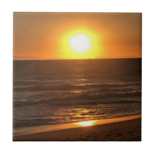 Azulejo De Cerâmica Sunset em Newport Beach, Califórnia