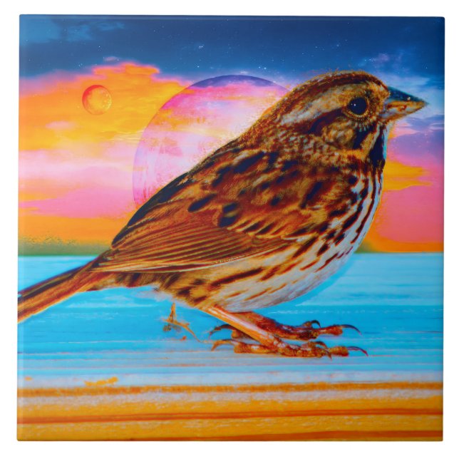 Azulejo De Cerâmica Sunset Melody (Frente)