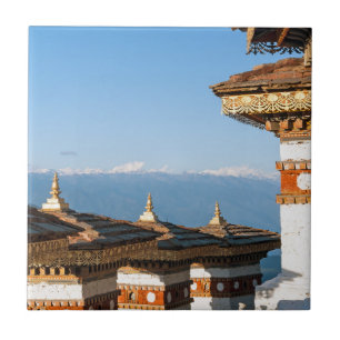 Azulejo De Cerâmica Sunset on Dochula Pass - Butão, Himalaya
