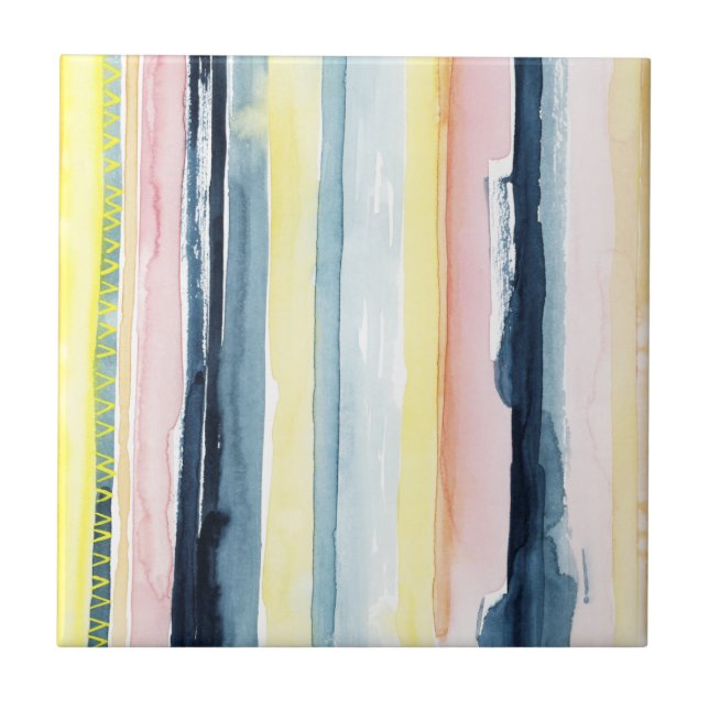 Azulejo De Cerâmica Sunset Stream I (Frente)