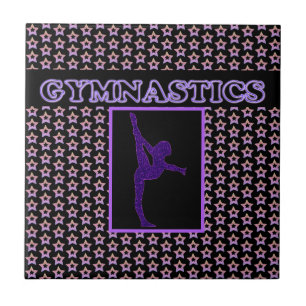 Azulejo De Cerâmica Super Estrelas GYMNASTICS em todos os lugares