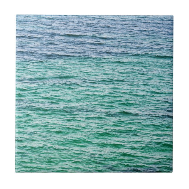 Azulejo De Cerâmica Superfície do mar (Frente)