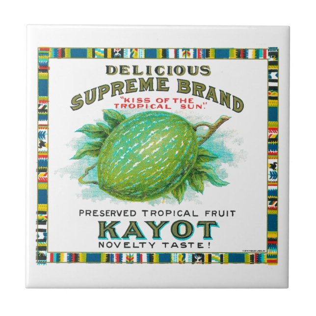 Azulejo De Cerâmica Supremo Kayot Preservado (Frente)