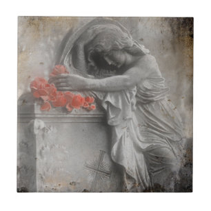 Azulejo De Cerâmica Surreal Angel