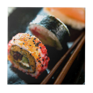 Azulejo De Cerâmica Sushi Rolls
