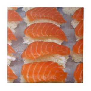 Azulejo De Cerâmica Sushi Salmon - Sashimi