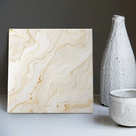 Azulejo De Cerâmica Swirling Sands Serene Soothing Faux Marble