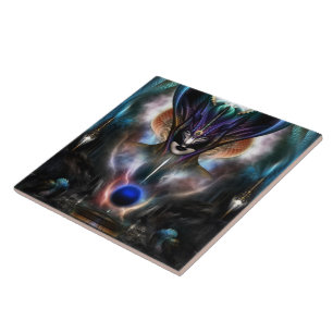 Azulejo De Cerâmica Taidushan Sai Espírito De Poder WD