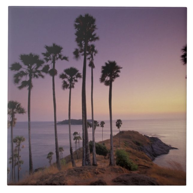 Azulejo De Cerâmica Tailândia, Ilha Phuket. (Frente)