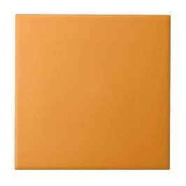 Azulejo De Cerâmica Tangerine Orange Solid Color | #F99529