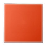 Azulejo De Cerâmica Tango Orange (Azulejo cerâmico)<br><div class="desc">Disponível em dois tamanhos,  este azulejo de cerâmica personalizado faz parte da série de Azulejos HoMeArts Mix e Match. Este azulejo é uma cor laranja tango com manchas douradas,  que tem alguns contornos sombreados para lhe dar a ilusão de bordas arredondadas.</div>