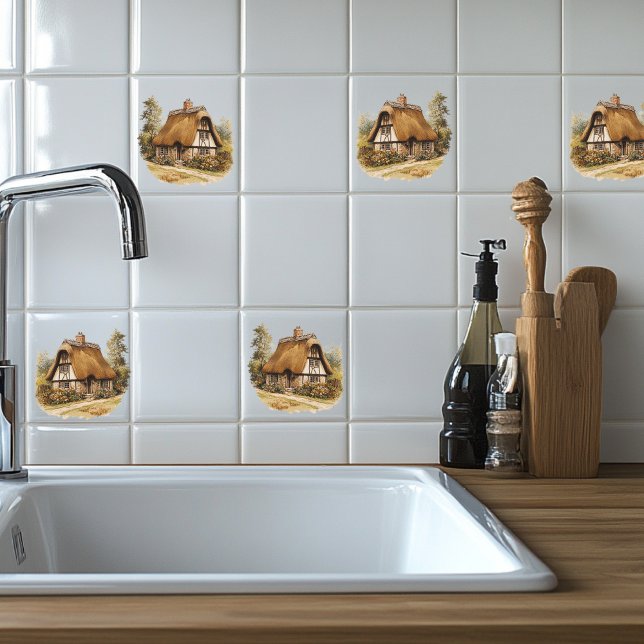 Azulejo De Cerâmica Tão Bom Estar Em Casa (Criador carregado)