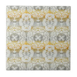 Azulejo De Cerâmica Tapeçaria Rosette II<br><div class="desc">Tapeçaria Rosette II por Chariklia Zarris</div>