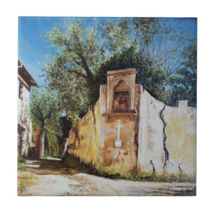 Azulejo De Cerâmica TARDE, RIMAGGIO / Toscana