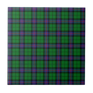 Azulejo De Cerâmica Tartan de Armstrong do clã