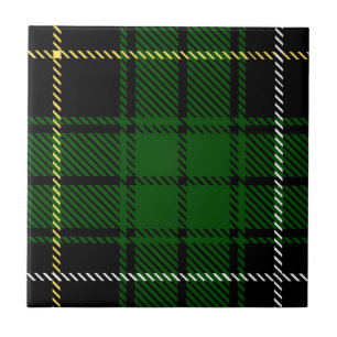 Azulejo De Cerâmica Tartan de MacAlpine do clã