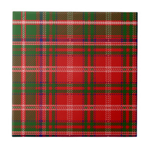 Azulejo De Cerâmica Tartan de MacDougall do clã