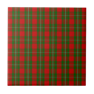Azulejo De Cerâmica Tartan de MacGregor do clã
