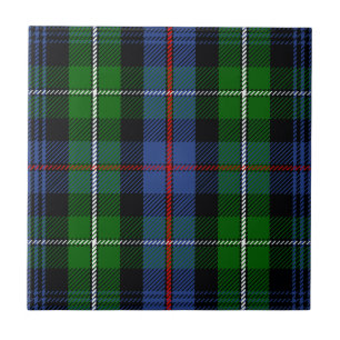 Azulejo De Cerâmica Tartan de MacKenzie do clã