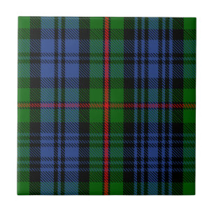 Azulejo De Cerâmica Tartan de MacKinlay do clã