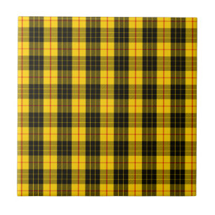 Azulejo De Cerâmica Tartan de MacLeod do clã