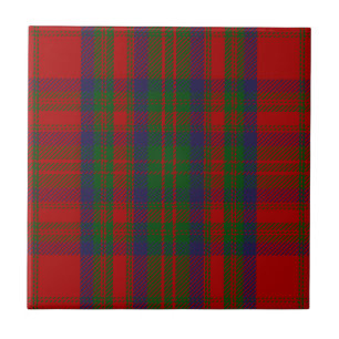 Azulejo De Cerâmica Tartan de Matheson do clã