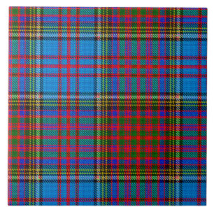 Azulejo De Cerâmica Tartan do clã de Anderson